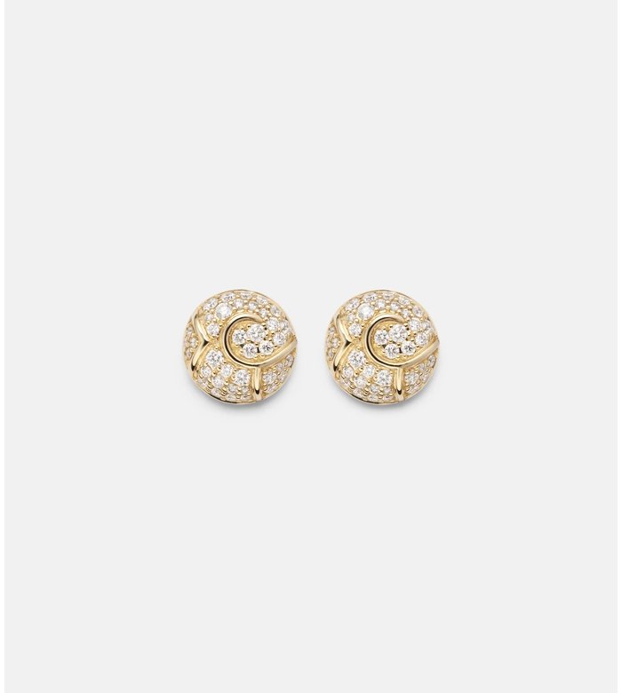 Серьги-гвоздики Onda Boule из 18-каратного золота с бриллиантами