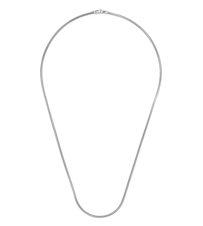 Серебряное колье Snake Chain Slim