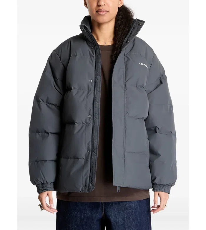 Стеганый пуховик