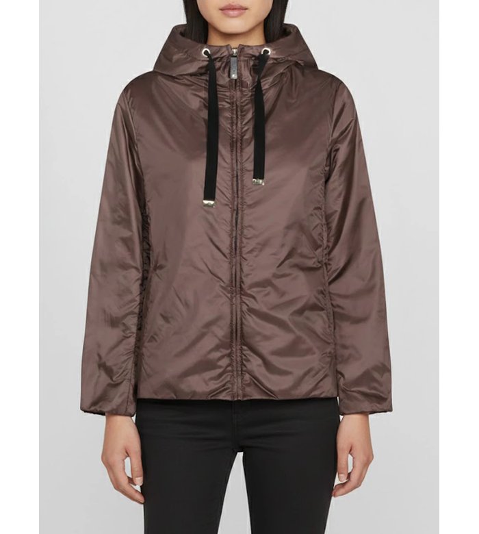 Нейлоновый плащ Greenh с капюшоном Max Mara The Cube