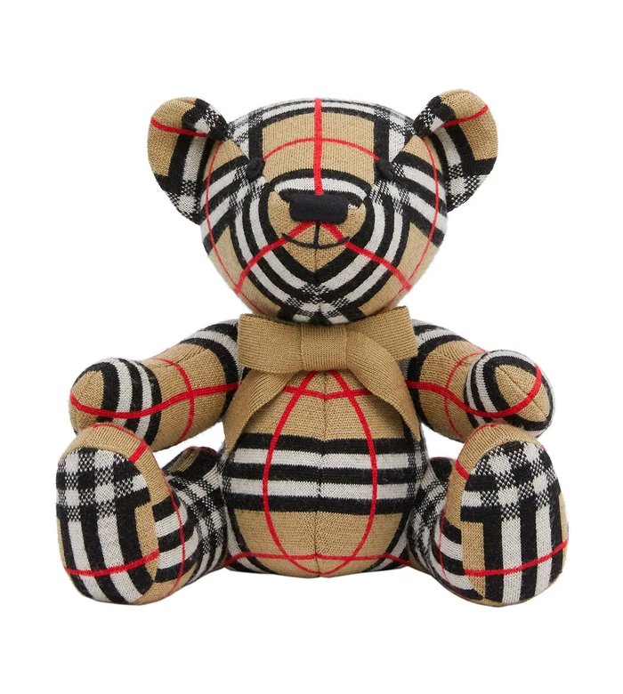 Мягкая игрушка Thomas Bear в клетку