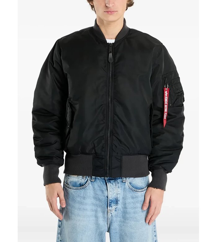 Бомбер Alpha Industries MA-1 с эффектом потертости