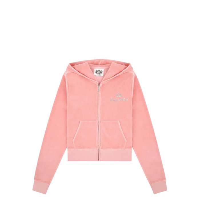 Худи Juicy Couture, украшенное кристаллами.