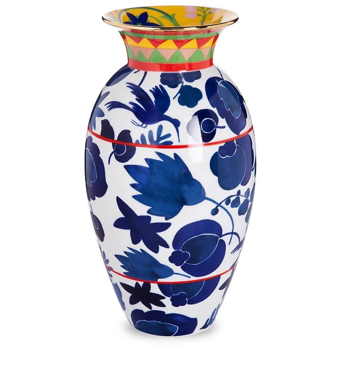 Высокая ваза Amphora Wildbird