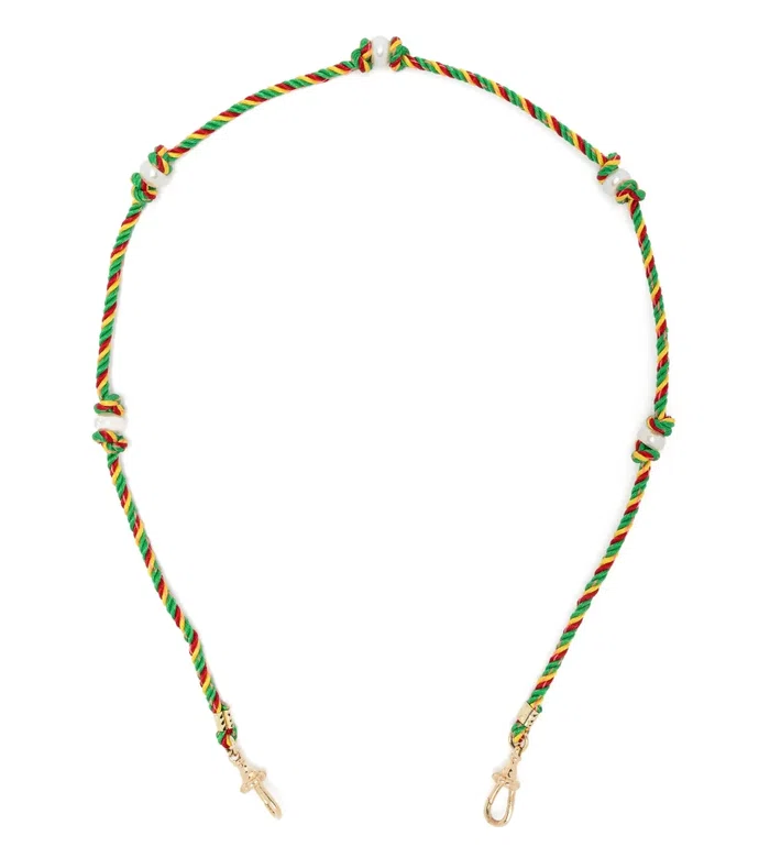 Колье Mauli Silky Rasta из желтого золота