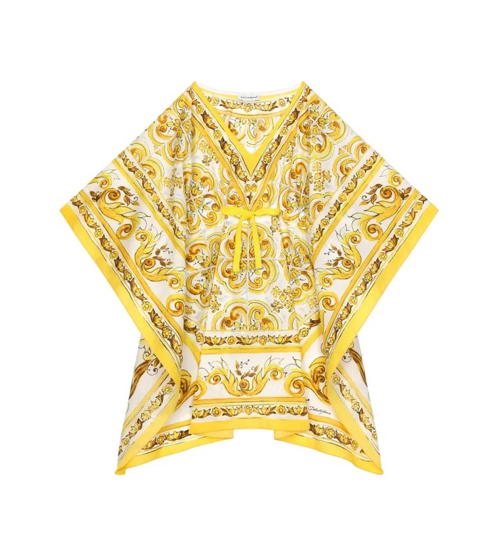 Кафтан с принтом Majolica