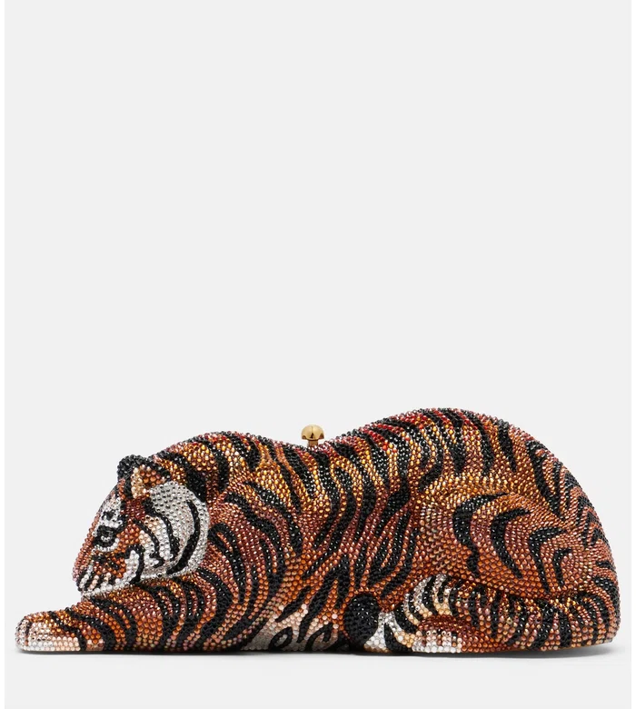 Клатч Wildcat Small, украшенный кристаллами