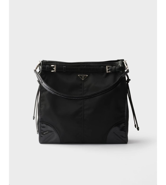 Сумка Prada Бонни Re-Nylon и кожаная сумка через плечо