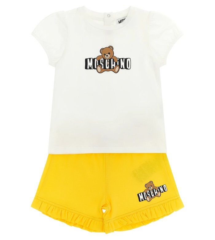 Футболка и шорты «Медвежонок Moschino»